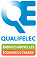 Logo Qualifelec énergies renouvelables économie énergie.