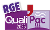 Logo certification RGE QualiPac 2025